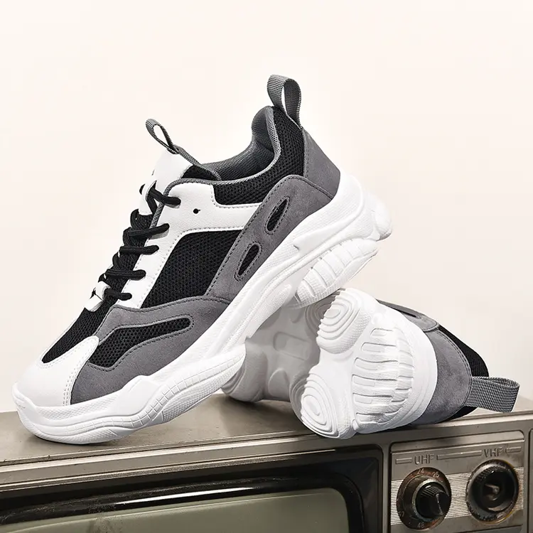 Jisn Er Hot Sale Mesh Breathable Zapatos Para Hombres Sports Shoes Men Running Trainers Sneakers