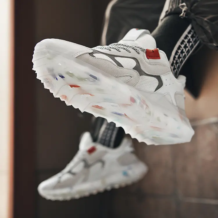 Latest New Model Fashion Casual Anti-Slip Trainers Sneakers High Quality Running Shoes