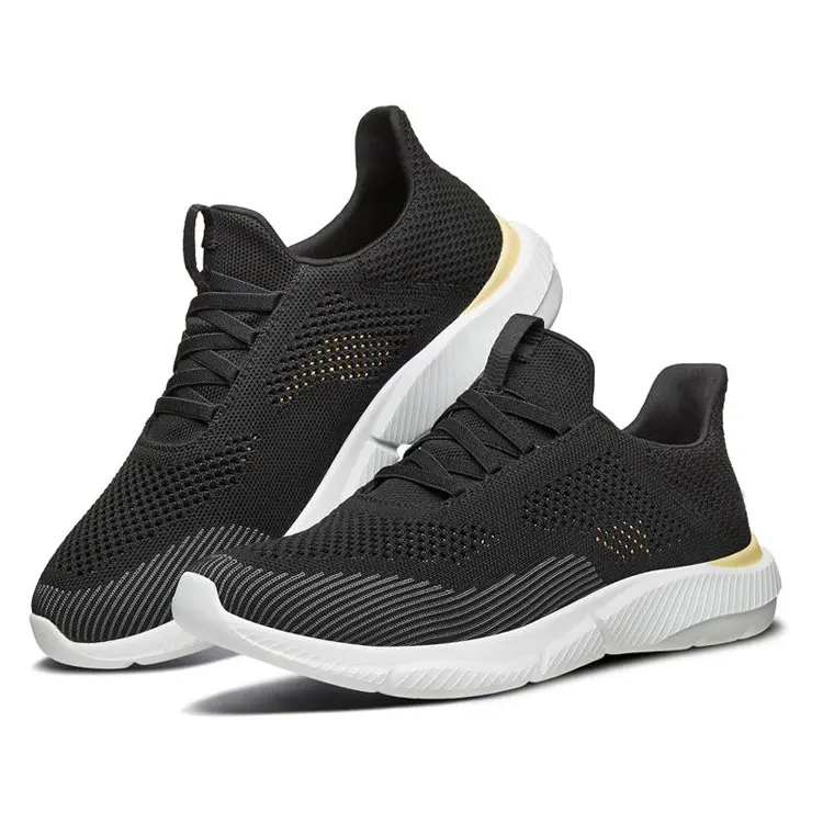 Lightweight Fashion Sports EVA Customized BSCI Unisex MD Mesh OEM ODM Casual Breathable Running Shoes for Men Women Sneakers